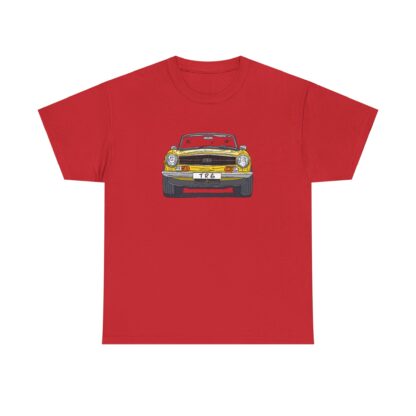 T-Shirt, Triumph TR6, Strichzeichnung, Gelb, personalisierbar – Bild 11