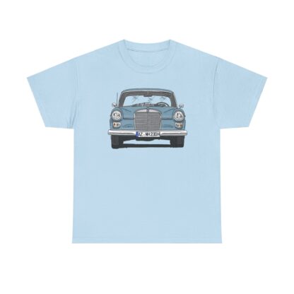 T-Shirt, Mercedes W110, Heckflosse, Strichzeichnung, Blau, AZ NH 230H – Bild 8