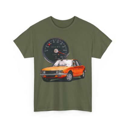 T-Shirt, NSU Ro80, Orange, Vmax mit Tacho – Bild 5