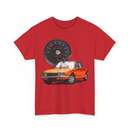 T-Shirt, NSU Ro80, Orange, Vmax mit Tacho – Bild 11