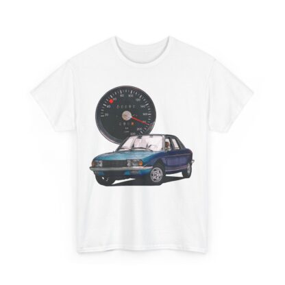T-Shirt, NSU Ro80, Blau, Vmax mit Tacho – Bild 2