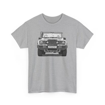 T-Shirt, Grenadier, Strichzeichnung, Scottish White, personalisierbar – Bild 5