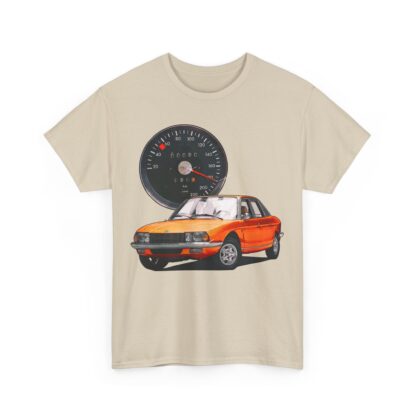 T-Shirt, NSU Ro80, Orange, Vmax mit Tacho – Bild 4
