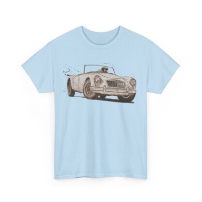 T-Shirt, MG A, Tusche, Monochrom, Crazy D. – Bild 5