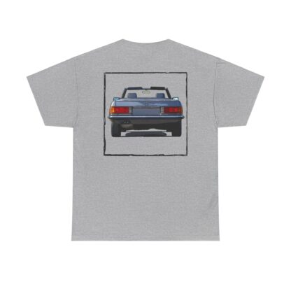 T-Shirt, Mercedes SL R107 - Vorder- und Rückseite bedruckt – Bild 8