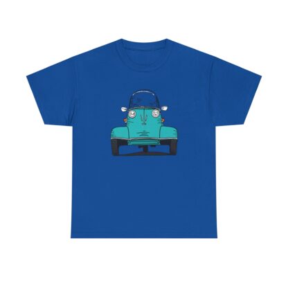 T-Shirt, Messerschmitt Kabinenroller, Strichzeichnung, Grün – Bild 8