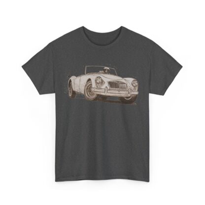 T-Shirt, MG A, Tusche, Monochrom, Crazy D. – Bild 7