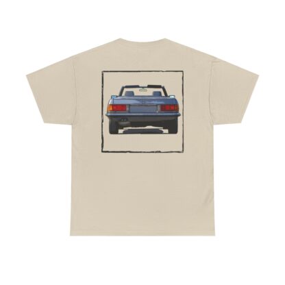 T-Shirt, Mercedes SL R107 - Vorder- und Rückseite bedruckt – Bild 6