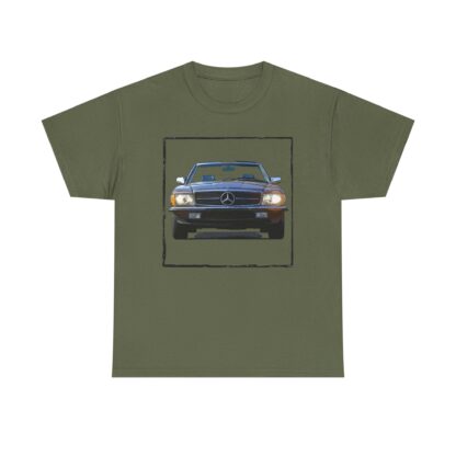 T-Shirt, Mercedes SL R107 - Vorder- und Rückseite bedruckt – Bild 9