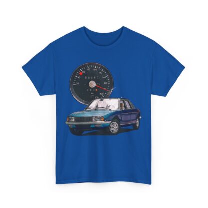 T-Shirt, NSU Ro80, Blau, Vmax mit Tacho – Bild 8
