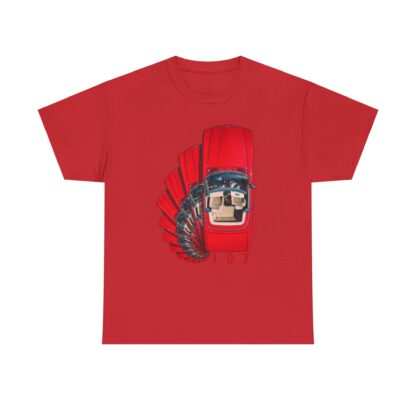 T-Shirt, Mercedes R107 SL - Schnecke, Rot – Bild 11