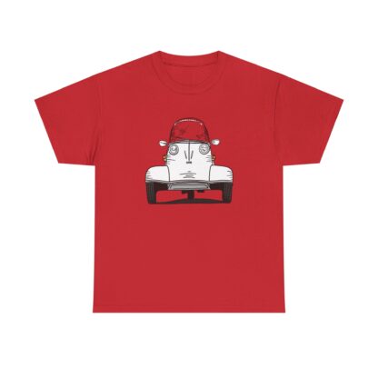 T-Shirt, Messerschmitt Kabinenroller, Strichzeichnung, Weiß – Bild 11