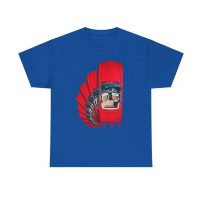 T-Shirt, Mercedes R107 SL - Schnecke, Rot – Bild 8