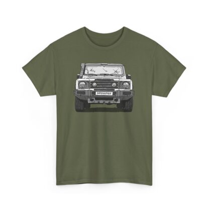 T-Shirt, Grenadier, Strichzeichnung, Scottish White, personalisierbar – Bild 6