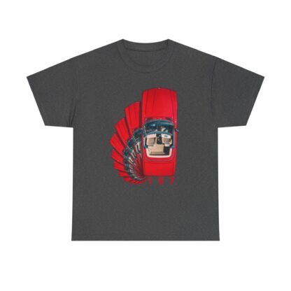 T-Shirt, Mercedes R107 SL - Schnecke, Rot – Bild 6
