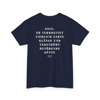 T-Shirt, VW Bulli T1 Rot - Vorder- und Rückseite bedruckt, weiße Schrift – Bild 12