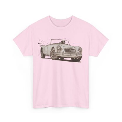 T-Shirt, MG A, Tusche, Monochrom, Crazy D. – Bild 6