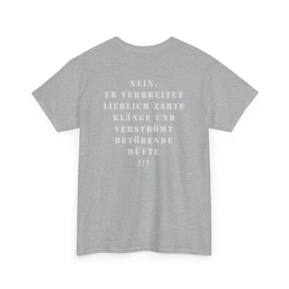 T-Shirt, VW Bulli T1 Rot - Vorder- und Rückseite bedruckt, weiße Schrift – Bild 4