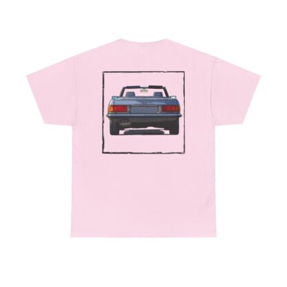 T-Shirt, Mercedes SL R107 - Vorder- und Rückseite bedruckt – Bild 20