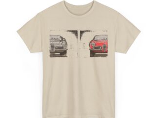 T-Shirt, Alfa Romeo Giulietta, Tusche, Rot, Side by Side