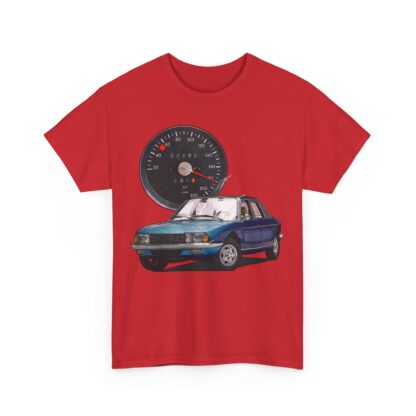 T-Shirt, NSU Ro80, Blau, Vmax mit Tacho – Bild 11