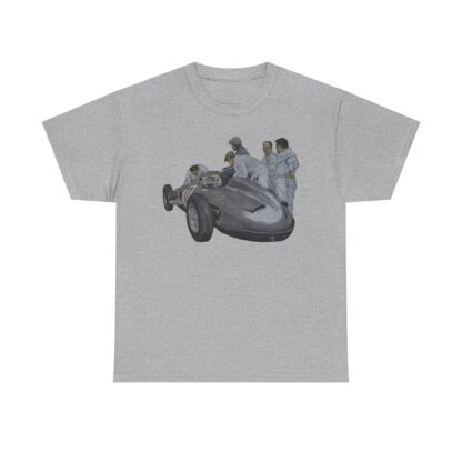 T-Shirt, Mercedes W196 Silberpfeil, Boxenstop 1954 – Bild 9