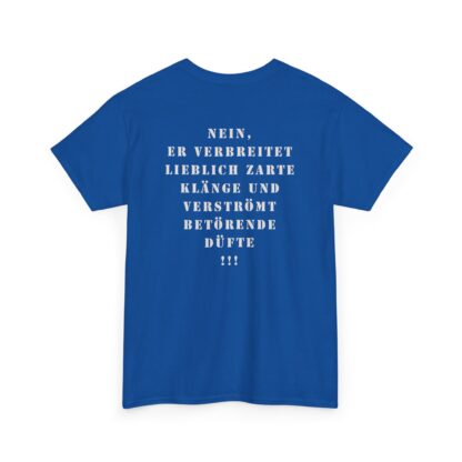 T-Shirt, VW Bulli T1 Rot - Vorder- und Rückseite bedruckt, weiße Schrift – Bild 10