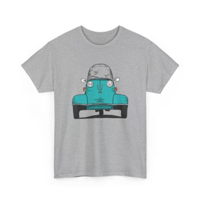 T-Shirt, Messerschmitt Kabinenroller, Strichzeichnung, Grün