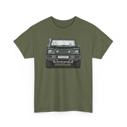 T-Shirt, Grenadier, Strichzeichnung, Sela Green, eigenes Kennzeichen möglich – Bild 5