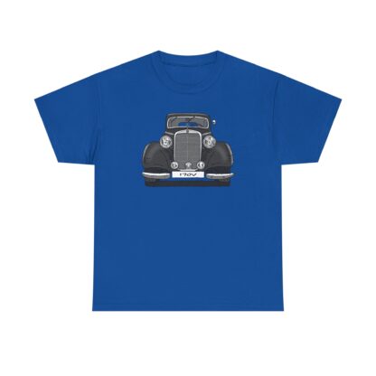 T-Shirt, Mercedes W136, 170V, Strichzeichnung, Schwarz, Wunschkennzeichen möglich – Bild 7