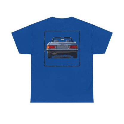 T-Shirt, Mercedes SL R107 - Vorder- und Rückseite bedruckt – Bild 16