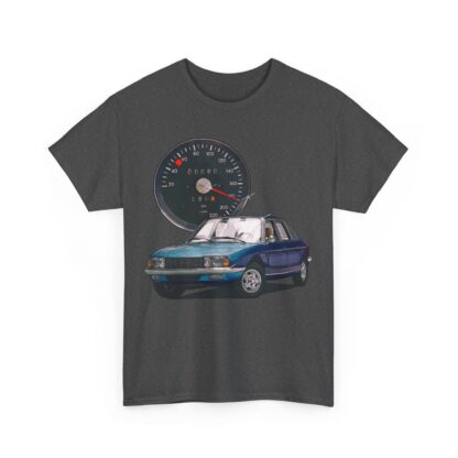 T-Shirt, NSU Ro80, Blau, Vmax mit Tacho – Bild 6