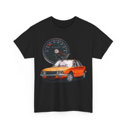 T-Shirt, NSU Ro80, Orange, Vmax mit Tacho – Bild 3