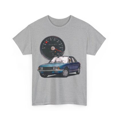 T-Shirt, NSU Ro80, Blau, Vmax mit Tacho