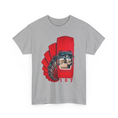 T-Shirt, Mercedes R107 SL - Schnecke, Rot