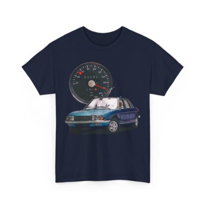 T-Shirt, NSU Ro80, Blau, Vmax mit Tacho – Bild 9