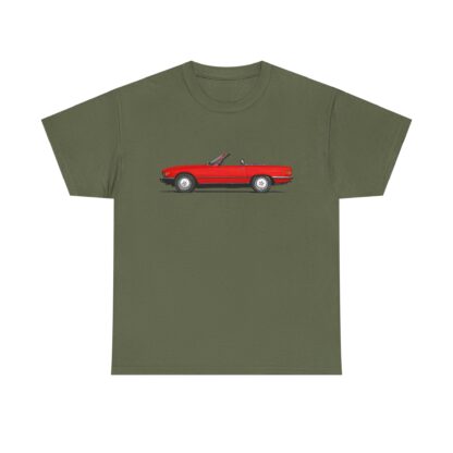 T-Shirt, SL R107 Rot Seitenansicht groß – Bild 5