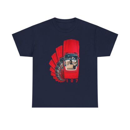 T-Shirt, Mercedes R107 SL - Schnecke, Rot – Bild 9