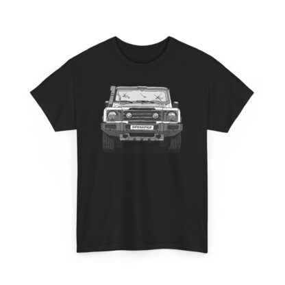T-Shirt, Grenadier, Strichzeichnung, Scottish White, personalisierbar – Bild 3