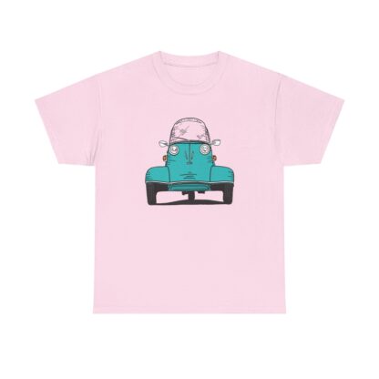 T-Shirt, Messerschmitt Kabinenroller, Strichzeichnung, Grün – Bild 10