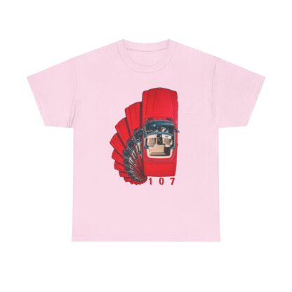 T-Shirt, Mercedes R107 SL - Schnecke, Rot – Bild 10