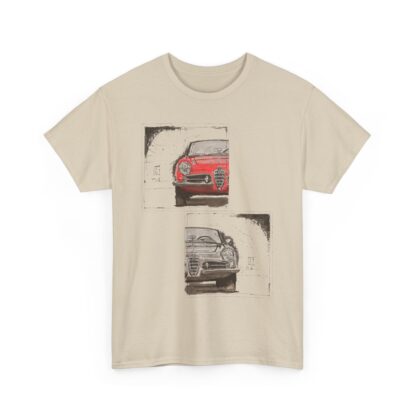 T-Shirt, Alfa Romeo Giulietta, Tusche, Rot, Top Down
