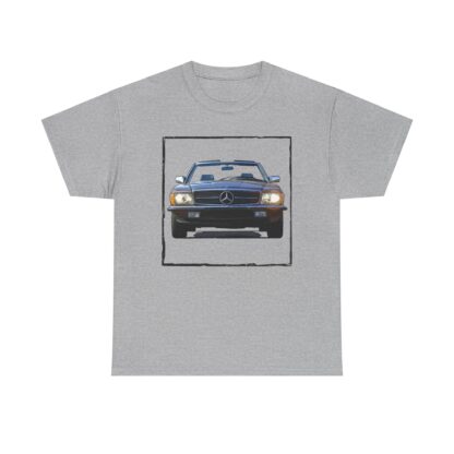 T-Shirt, Mercedes SL R107 - Vorder- und Rückseite bedruckt – Bild 7