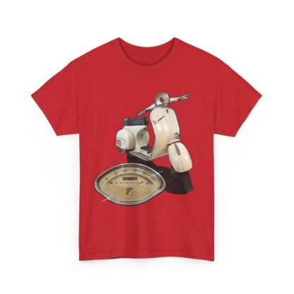T-Shirt, Vespa GL 150, Elfenbein, Vmax mit Tacho – Bild 8