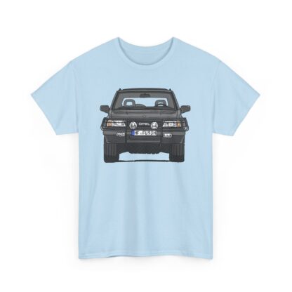 T-Shirt, Opel Frontera A, Strichzeichnung, Schwarz, HF FU 93H – Bild 5