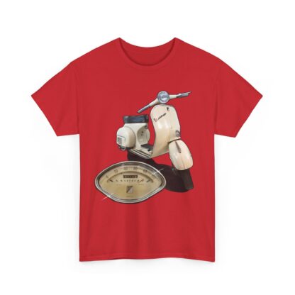T-Shirt, Vespa VBB 150, Elfenbein, Vmax mit Tacho – Bild 8
