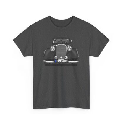 T-Shirt, Mercedes W136, 170V, Strichzeichnung, Schwarz, NU JO 51H – Bild 3