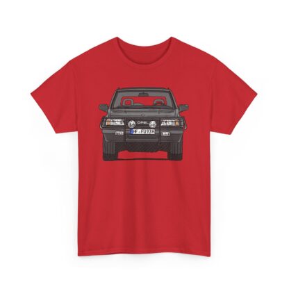 T-Shirt, Opel Frontera A, Strichzeichnung, Schwarz, HF FU 93H – Bild 8