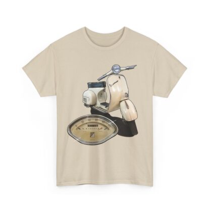 T-Shirt, Vespa VBB 150, Elfenbein, Vmax mit Tacho – Bild 4