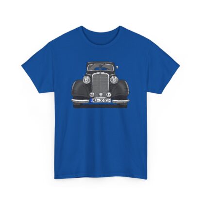 T-Shirt, Mercedes W136, 170V, Strichzeichnung, Schwarz, NU JO 51H – Bild 7